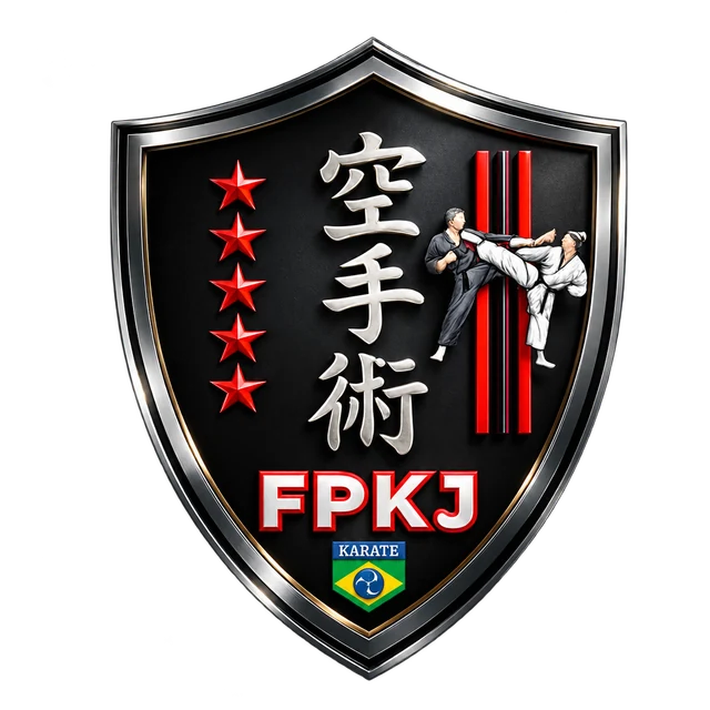 Brasão da FPKJ, Federação Paulista de Karatê Jutsu