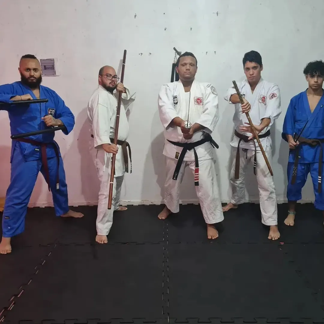 Treino de kobudo